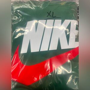 Green Nike hoodie